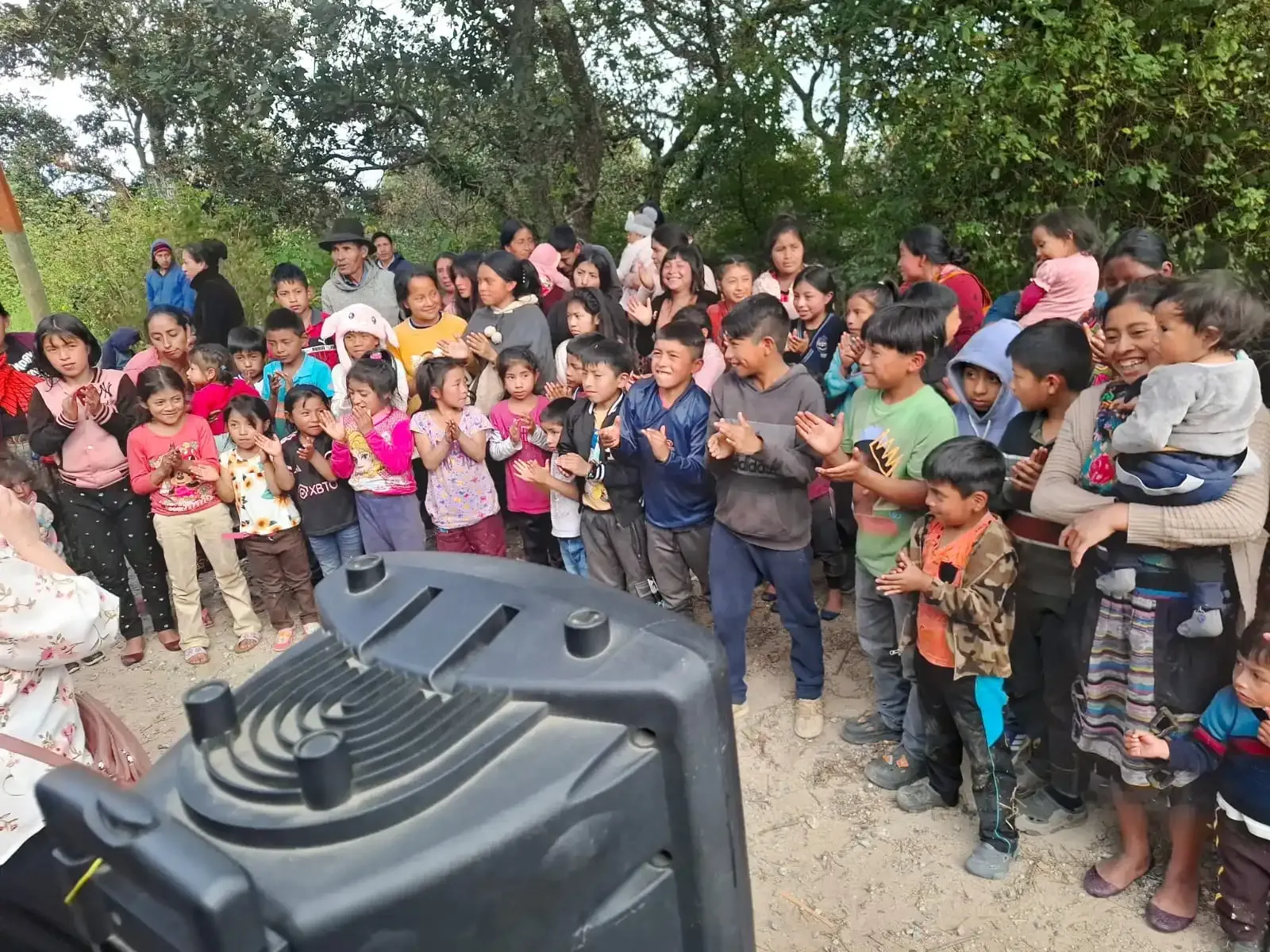 Momento de convivencia durante evento del ministerio