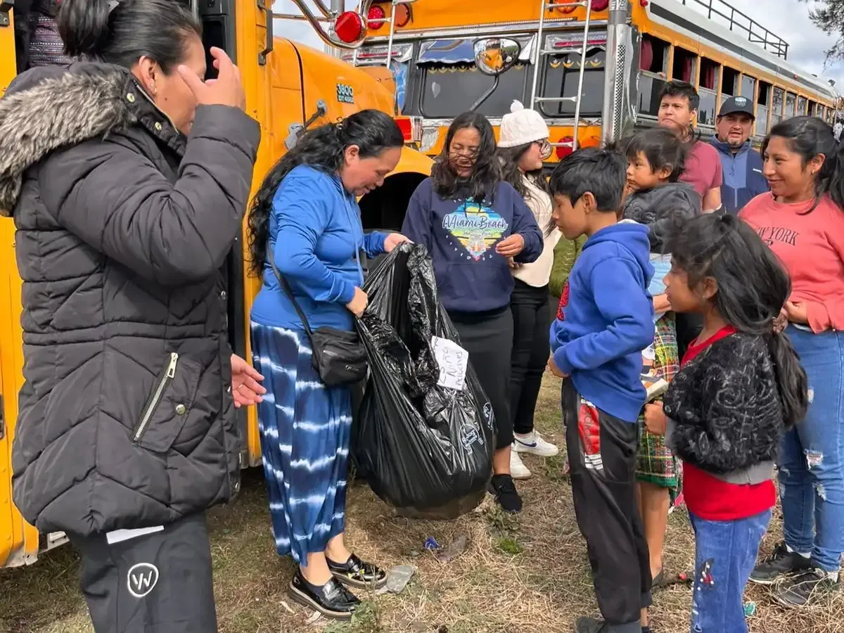 Actividad solidaria organizada por el ministerio